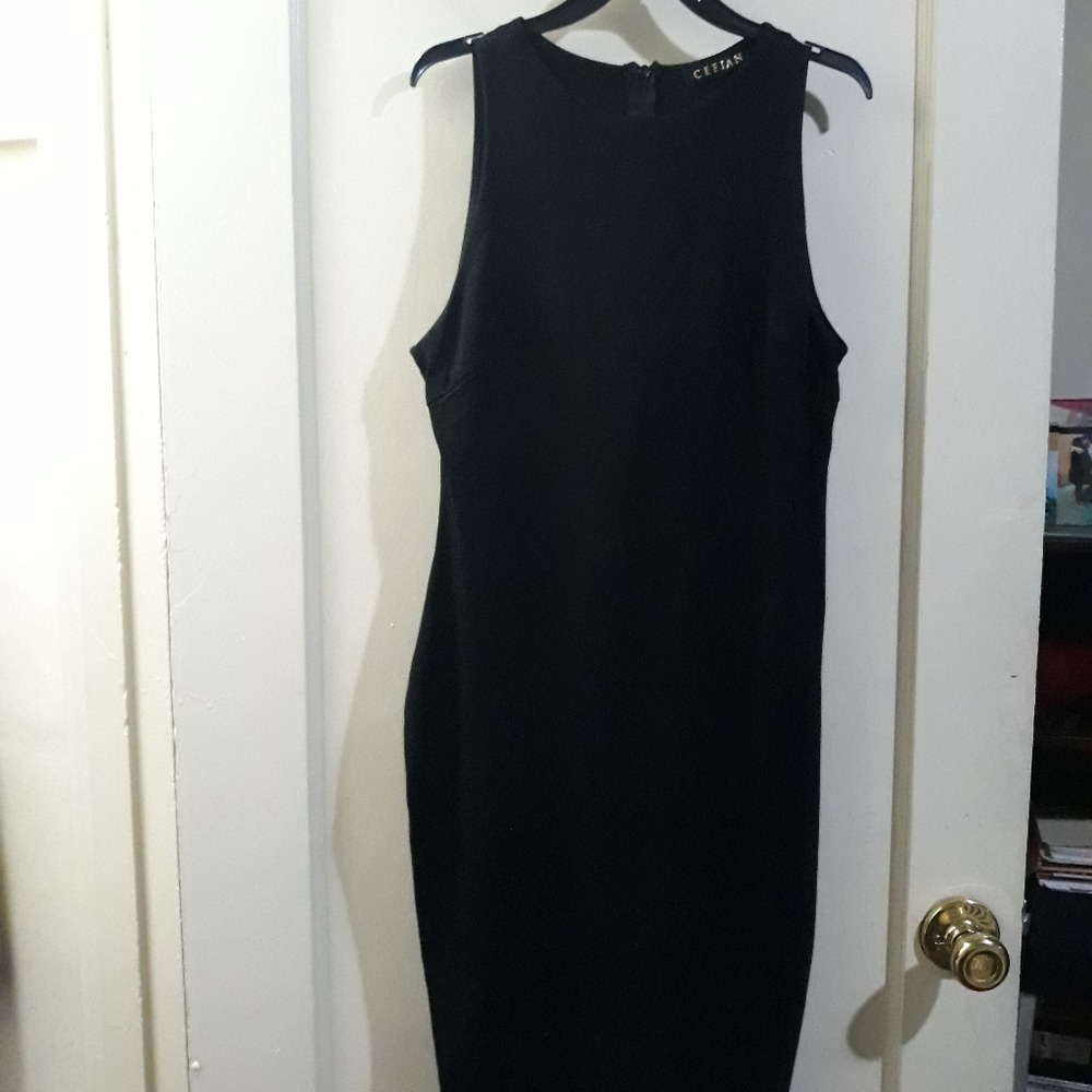 Size large black dress